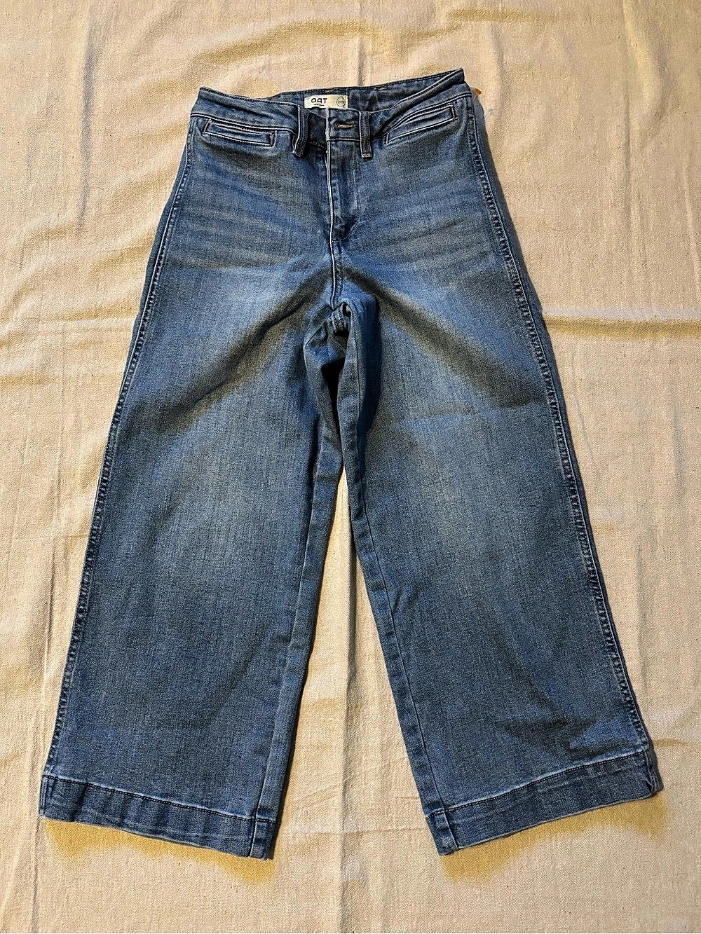 OAT New York OAT Wide Leg Jeans Wide Leg Jeans Blue Waist 2/26